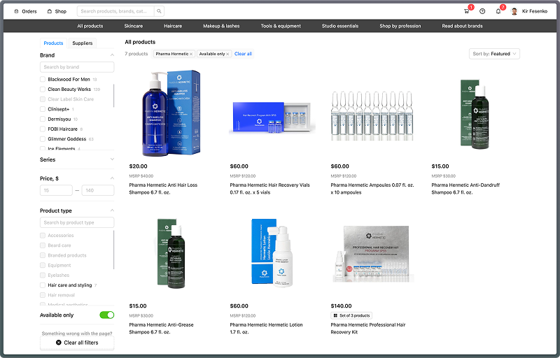 BeautyRouter marketplace embed preview